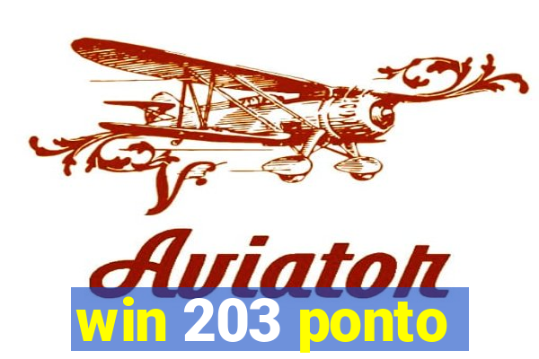 win 203 ponto