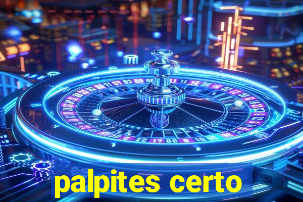 palpites certo