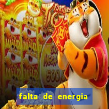 falta de energia em caucaia