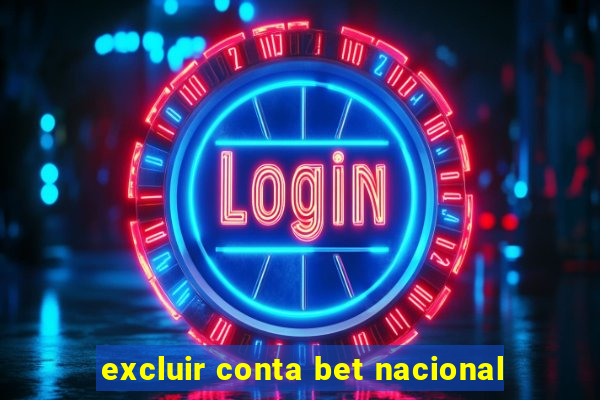 excluir conta bet nacional