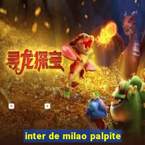 inter de milao palpite