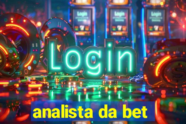 analista da bet