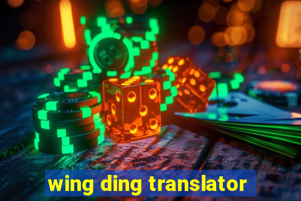 wing ding translator