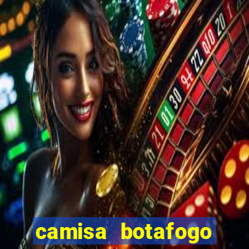 camisa botafogo plus size