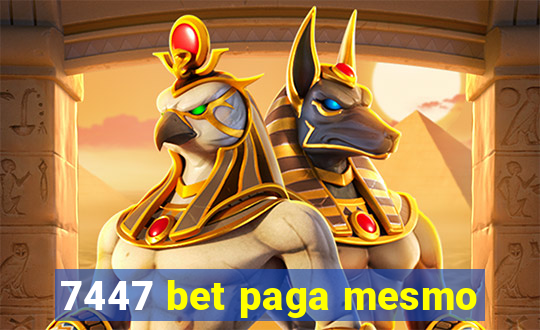 7447 bet paga mesmo