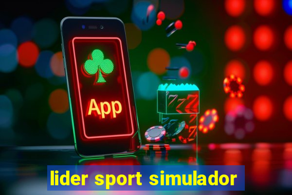 lider sport simulador