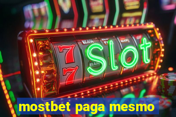 mostbet paga mesmo