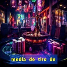 media de tiro de meta por jogo