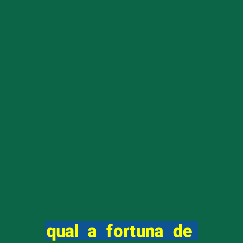 qual a fortuna de jojo todynho