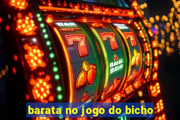 barata no jogo do bicho