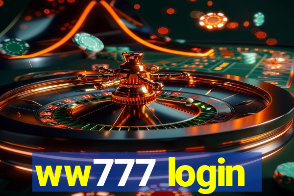 ww777 login