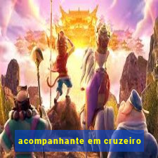 acompanhante em cruzeiro