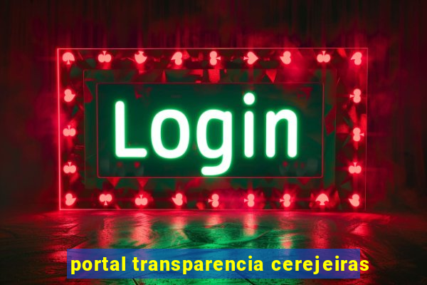 portal transparencia cerejeiras